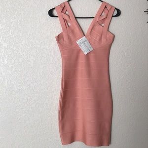 Pink dress for a special occasion